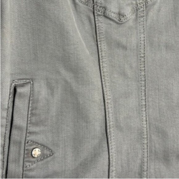 Liverpool Jeans Classic Denim Jacket Stretch Slub Twill - Sharkskin (Gray) - XL - Picture 10 of 15